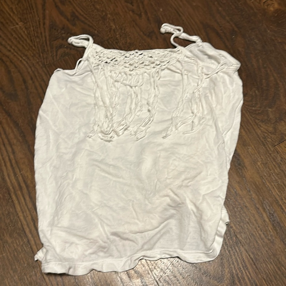 White Flowers By Zoe Summer Top